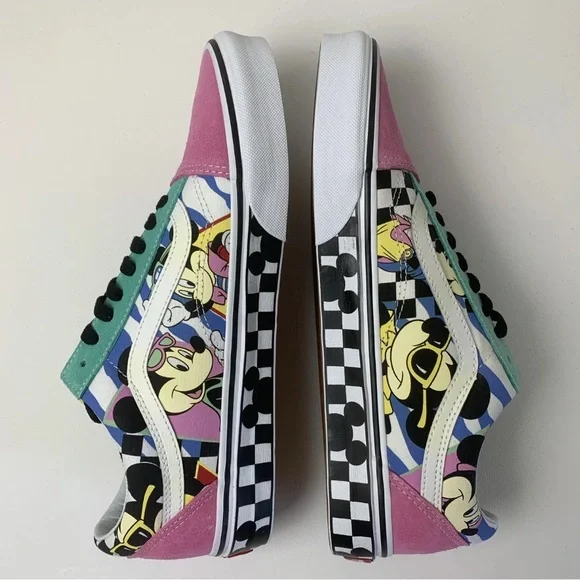 🩷 Vans x Disney Old Skool “80s Mickey” Sneakers (NWOT) - Picture 11 of 14